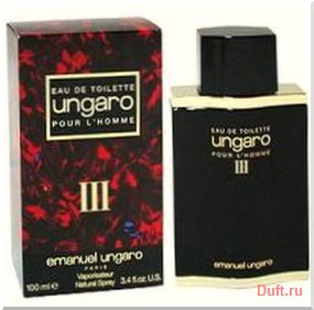 парфюмерия, парфюм, туалетная вода, духи Ungaro Ungaro III